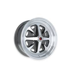 Legendary Wheels - Legendary Wheels LW40 15x6 4x4.5 -5mm Charcoal/Machined LW40-50644B - Image 1