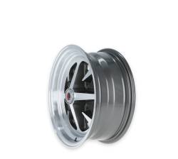 Legendary Wheels - Legendary Wheels LW40 15x6 4x4.5 -5mm Charcoal/Machined LW40-50644B - Image 2