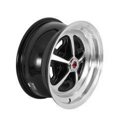 Legendary Wheels - Legendary Wheels LW50 15x7 5x4.75 7mm Black/Machined LW50-50757A - Image 3