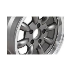 Legendary Wheels - Legendary Wheels LW80 17X7 5x4.5 7mm Charcoal/Machined LW80-70754B - Image 4