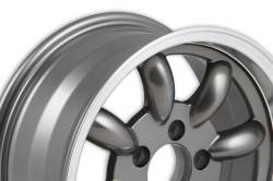 Legendary Wheels - Legendary Wheels LW80 17X7 5x4.5 7mm Charcoal/Machined LW80-70754B - Image 6