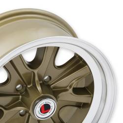 Legendary Wheels - Legendary Wheels LW90 15x7 4x4.5 7mm Gold/Machined LW90-50744F - Image 3