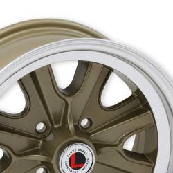 Legendary Wheels - Legendary Wheels LW90 15x7 4x4.5 7mm Gold/Machined LW90-50744F - Image 4