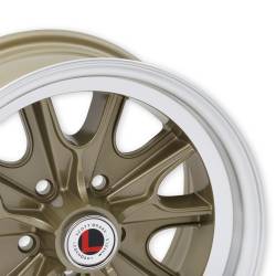 Legendary Wheels - Legendary Wheels LW90-5075F LW90 15x7 5x4.5 7mm Gold/Machined - Image 4