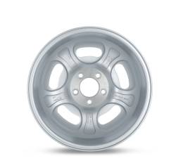 REV Wheels - REV Wheels 107S 17x7 5x4.75/5.0 0mm Silver/Machined 107S-7700600 - Image 5