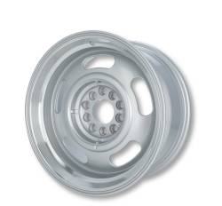 REV Wheels - REV Wheels 107S 17x8 5x4.75/5.0 0mm Silver/Machined 107S-7800600 - Image 3