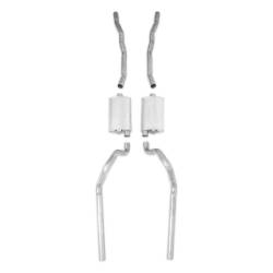 Scott Drake - Scott Drake C5ZZ-5257-TTQ Exhaust System for 64-69 Ford Mustang - Image 5
