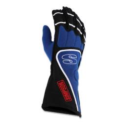 Simpson Safety - Simpson Safety DGXB DNA Racing Gloves XL Black/Blue - Image 7