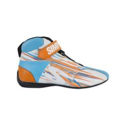 Simpson Safety - Simpson Safety DX2400N DNA X2 Racing Shoes-4 Orange/White/Blue - Image 5