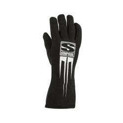 Simpson Safety - Simpson Safety 20800LK Predator Racing Gloves Large Black - Image 1
