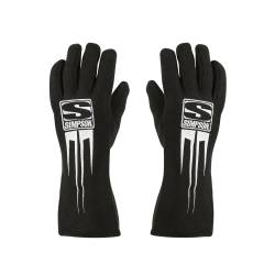 Simpson Safety - Simpson Safety 20800SK Predator Racing Gloves Small Black - Image 4