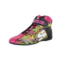Simpson Safety - Simpson Safety DX2800S DNA X2 Racing Shoes 8 Black/Pink - Image 1
