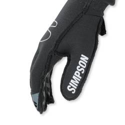 Simpson Safety - Simpson Safety EGSG Endurance Racing Gloves Small Gray - Image 3