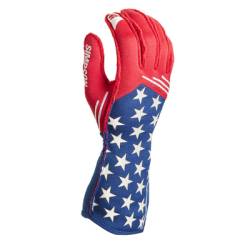 Simpson Safety - Simpson Safety LGLF Liberty Racing Gloves Large Red/White/Blue - Image 4