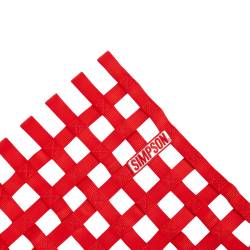 Simpson Safety - Simpson Safety 36002R 18"x24" Stock Car Window Net Red - Image 4