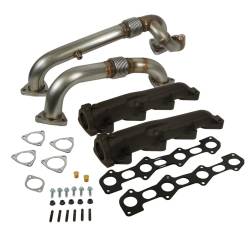 BD Diesel - BD Diesel 1041484 Exhaust Manifold & Up-Pipe Kit for 08-10 Ford F250/F350/450 - Image 1