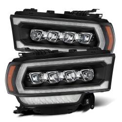 AlphaRex - AlphaRex 880553 Black LED Projector Headlights for 19-22 RAM 2500 - Image 1