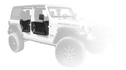 Body Armor 4x4 - Body Armor Gen 3 Rear Tube Trail Doors Black Pair for 18+ Jeep JL/JT/JL-6150 - Image 4