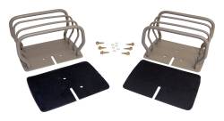RT Offroad - RT Offroad RT34098 Titanium Euro Tail Lamp Guard Set for 76-06 Jeep CJ/YJ/TJ - Image 1