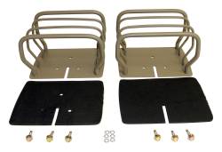 RT Offroad - RT Offroad RT34098 Titanium Euro Tail Lamp Guard Set for 76-06 Jeep CJ/YJ/TJ - Image 2