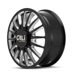 Cali Offroad Wheels - Cali Offroad 9110 Summit 20x8.25 Front 8x200 115mm Black/Mill 9110D-2877BMF115 - Image 2