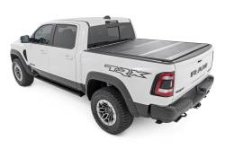 Rough Country Suspension Systems - Rough Country 7320650B Lo-Pro Hard Folding Tonneau Cover for 19-26 RAM 1500 6.4' - Image 3