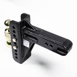 Blue Ox - Blue Ox BXH20261 Adj. Ball Mount 2.5" RCVR 6" Drop/Rise 2" & 2-5/16" Ball 20K - Image 2