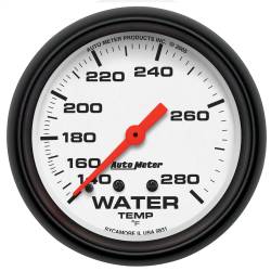 AutoMeter - AutoMeter 5831 Phantom Mechanical Water Temperature Gauge 140-280F/6' 2-5/8" - Image 1