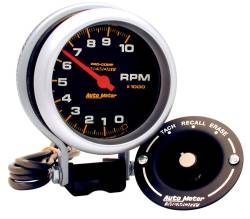 AutoMeter - AutoMeter 6601 Pro-Comp Pedestal Tachometer Gauge 0-10000RPM 3.75" - Image 1