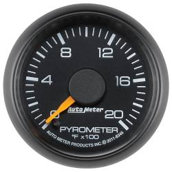 AutoMeter - AutoMeter 8345 Factory Match Electric Pyrometer Gauge 0-2000F 2-1/16" for GM - Image 1