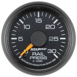 AutoMeter - AutoMeter 8386 Factory Fuel Rail Pressure 0-30K PSI 2-1/16" for GM Stepper Motor - Image 1