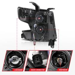 Anzo USA - Anzo USA 111492 Projector Headlight Set - Image 5