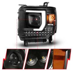 Anzo USA - Anzo USA 111450 Projector Headlight Set - Image 2