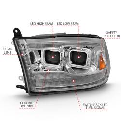 Anzo USA - Anzo USA 111465 LED Projector Headlight - Image 4