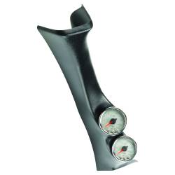 AutoMeter - AutoMeter P72012 Spek-Pro Dsl Pillar Silver/Chrme 60PSI/2000F for 08-10 Ford SD - Image 1