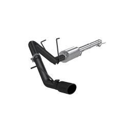 MBRP Exhaust - MBRP Exhaust S5142BLK Black 3" Cat-Back One Side Exit for 09-24 RAM 1500 Classic - Image 1