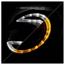 Spyder Auto - Spyder Auto 5088215 Black Projector Headlights V-2 DRL for 07-12 Mini Cooper - Image 6