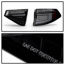 Spyder Auto - Spyder Auto 5086747 Black LED Taillights Smoke for 08-14 Subaru Impreza - Image 6