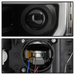 Spyder Auto - Spyder Auto 5087560 Light Bar Headlights Turn Signal Black for 09-14 F150 - Image 3