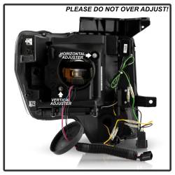 Spyder Auto - Spyder Auto 5087560 Light Bar Headlights Turn Signal Black for 09-14 F150 - Image 5