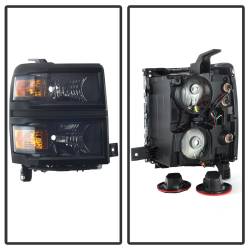 Spyder Auto - Spyder Auto 9040085 Headlights for 14-15 Silverado 1500 - Image 2