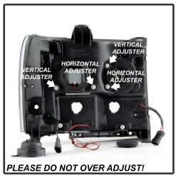 Spyder Auto - Spyder Auto 5087522 LED Low Beam Headlights Black - Image 5