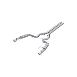 MBRP Exhaust - MBRP Exhaust S7253AL AL 3" Cat-Back Dual Exit w/Muffler 24-26 Mustang GT S650 - Image 1