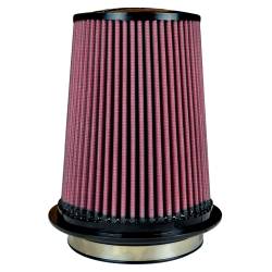 Injen - Injen X-1107-BR 8-Layer Oiled Air Filter 5" Flange ID Twist Lock 7.9" Media - Image 1