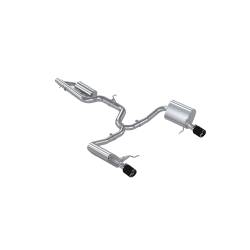 MBRP Exhaust - MBRP Exhaust S46183CF T304 3" Cat-Back 2.5" Rear for 17-19 Sportwagen/Alltrack - Image 1