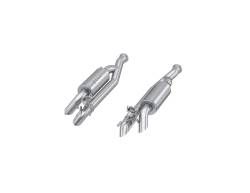 MBRP Exhaust - MBRP Exhaust S5601304 2.5" Cat-Back Dual Split Quad Outlet for 19-25 Benz G63 - Image 1