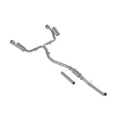 MBRP Exhaust - MBRP Exhaust S49033BE T304 3" Cat-Back 2.5" Dual Exit for 22-26 Civic SI/Integra - Image 1