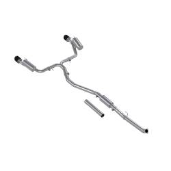 MBRP Exhaust - MBRP Exhaust S49033CF T304 3" Cat-Back 2.5" Dual Exit for 22-26 Civic SI/Integra - Image 1