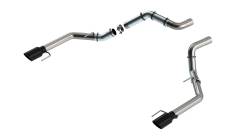 Borla - Borla 60727BC Connection Tail Pipes Truck One Split Rear Exit 21-26 F150 Raptor - Image 1