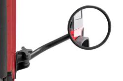 Rough Country Suspension Systems - Rough Country A-Pillar Mount Round Trail Mirrors for Jeep Wrangler JK 10519A - Image 2